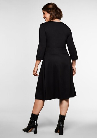 SHEEGO Kleid in Schwarz