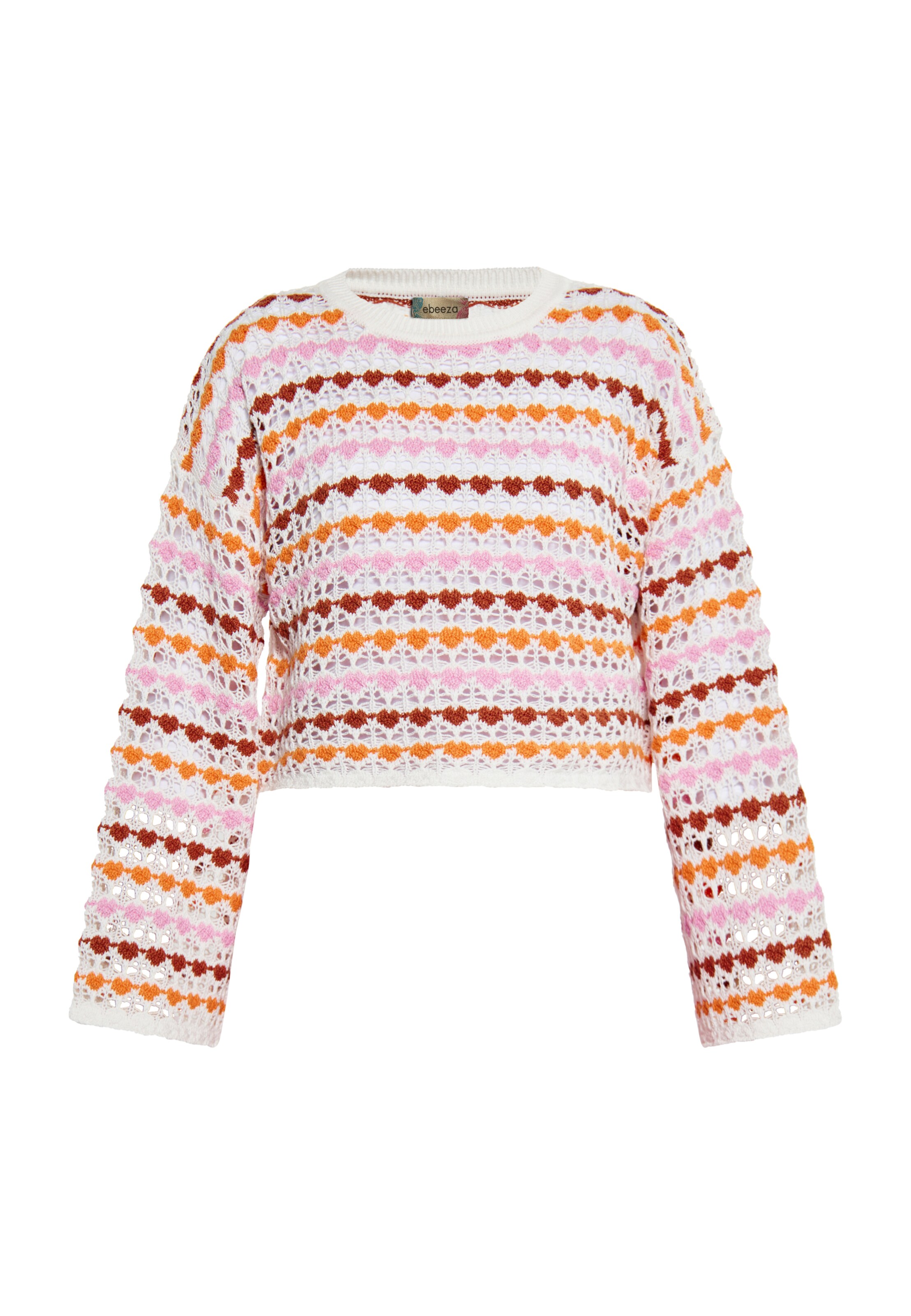 ebeeza - Pullover em branco: frente