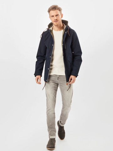 Parka mi-saison 'Hughes' JACK & JONES en bleu