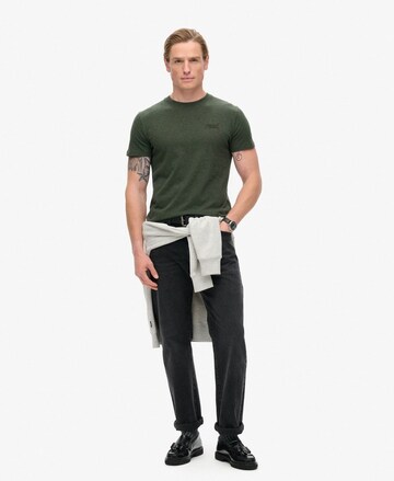 Maglietta 'Essential' di Superdry in verde: frontale