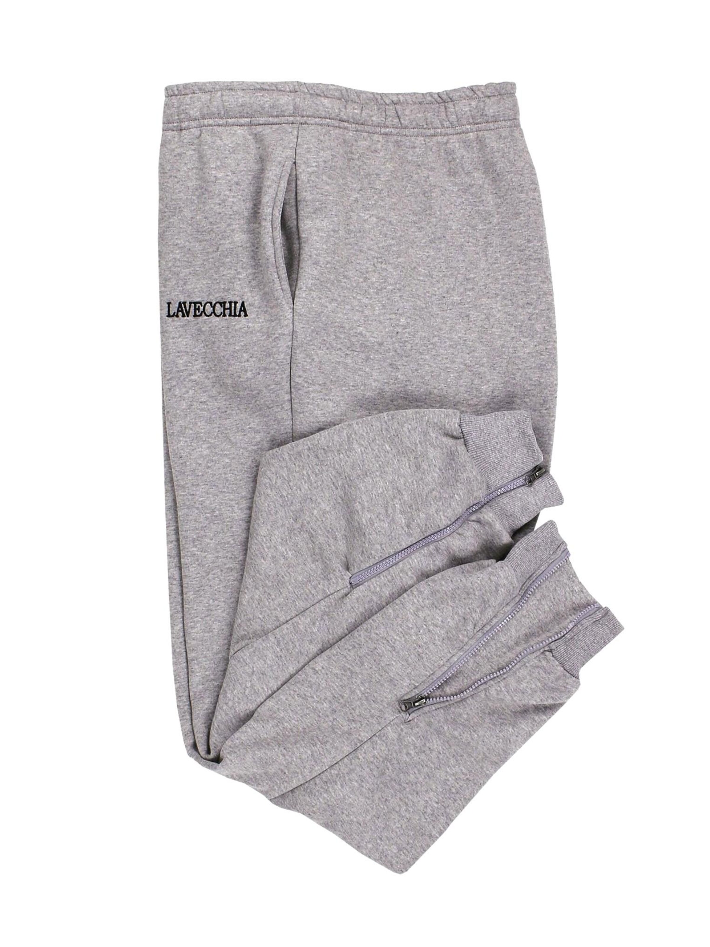 Lavecchia Tapered Workout Pants 'LV-2018' in Grey