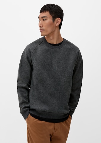 s.Oliver Sweatshirt in Grijs: voorkant