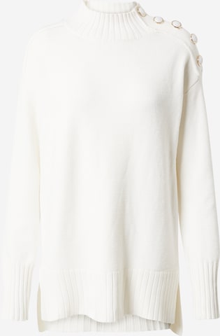 River Island Sweater in Beige: front