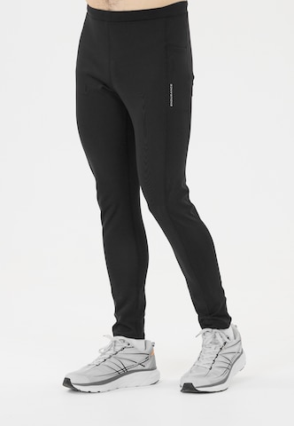 ENDURANCE Skinny Sports trousers 'Strong' in Black: front