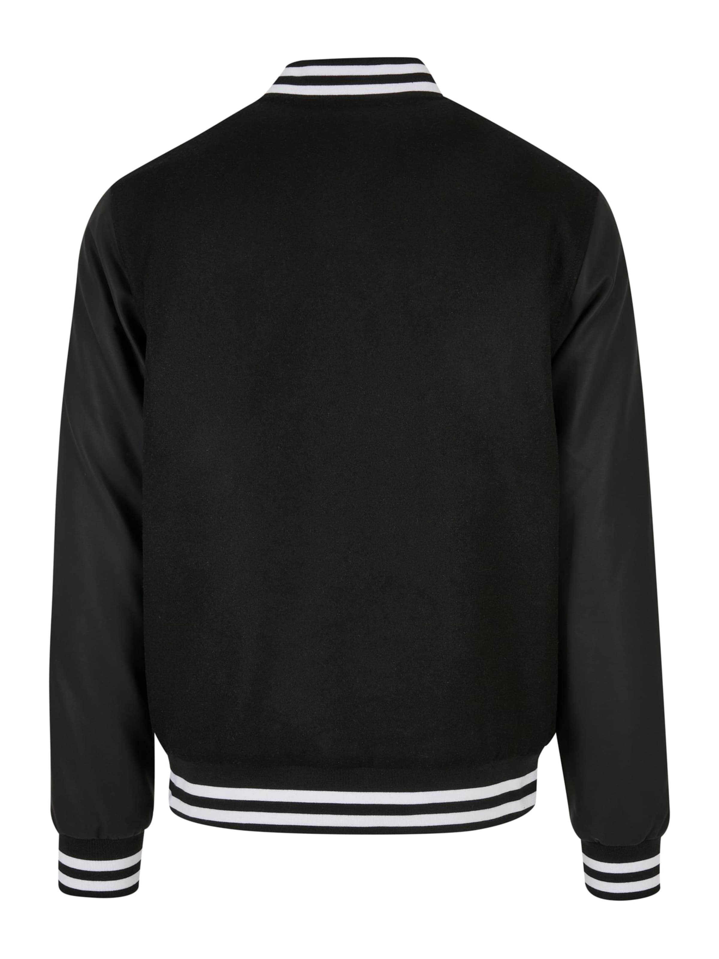 Urban Classics Átmeneti dzseki 'Big U' - fekete