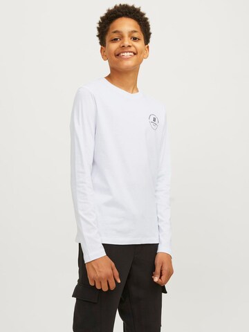Jack & Jones Junior - Camiseta 'JJESwift' en blanco: frente