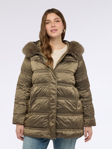 Fiorella Rubino Winterjas in Groen