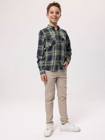 By Diess Collection Comfort fit Button up shirt in Blue