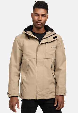 STONE HARBOUR Between-season jacket in Beige: front
