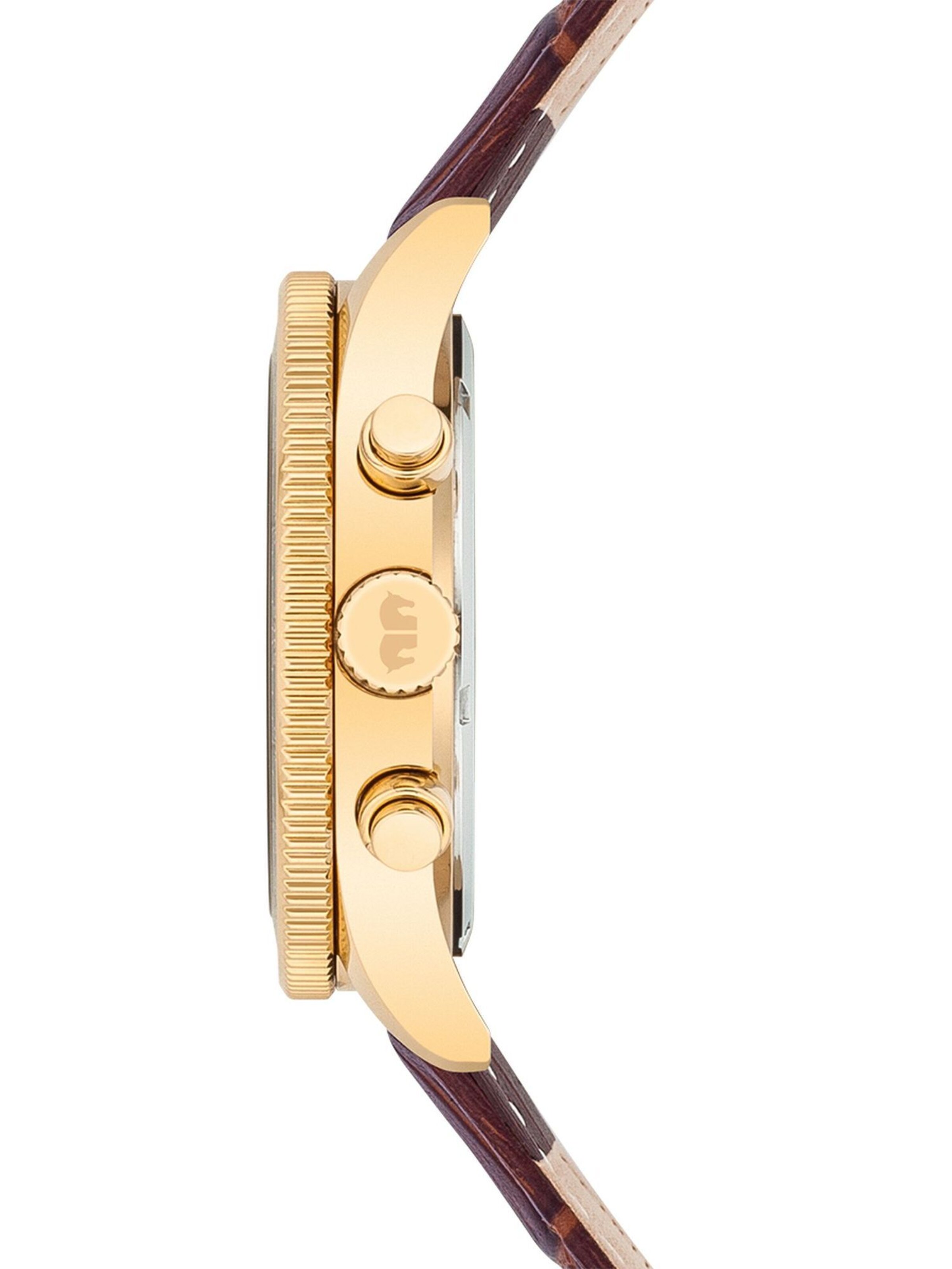 Rhodenwald & Söhne Analoguhr in Braun