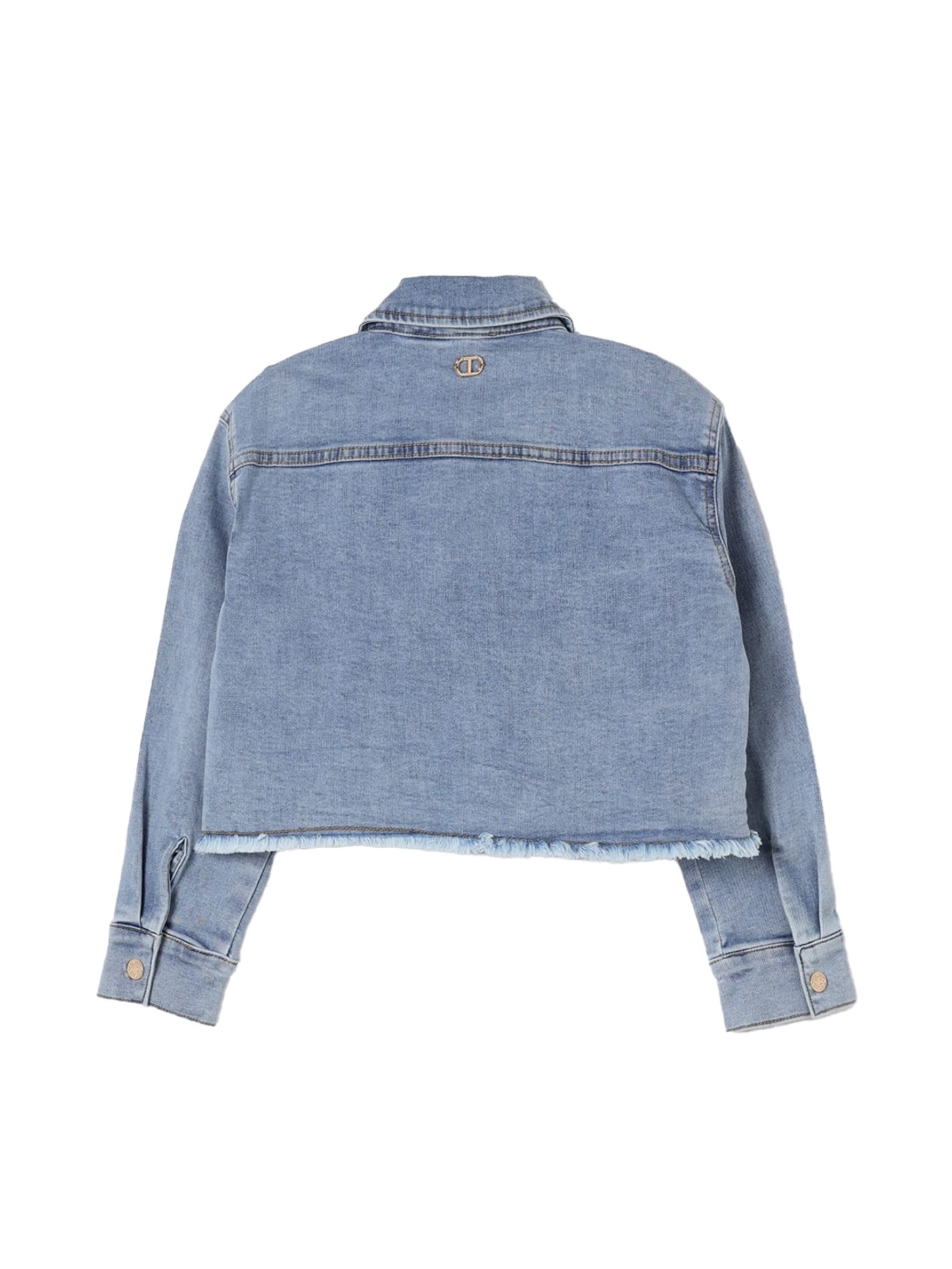 Twin Set Between-Season Jacket in Blue