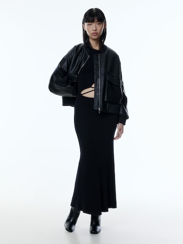 EDITED Knitted dress 'Invana' in Black