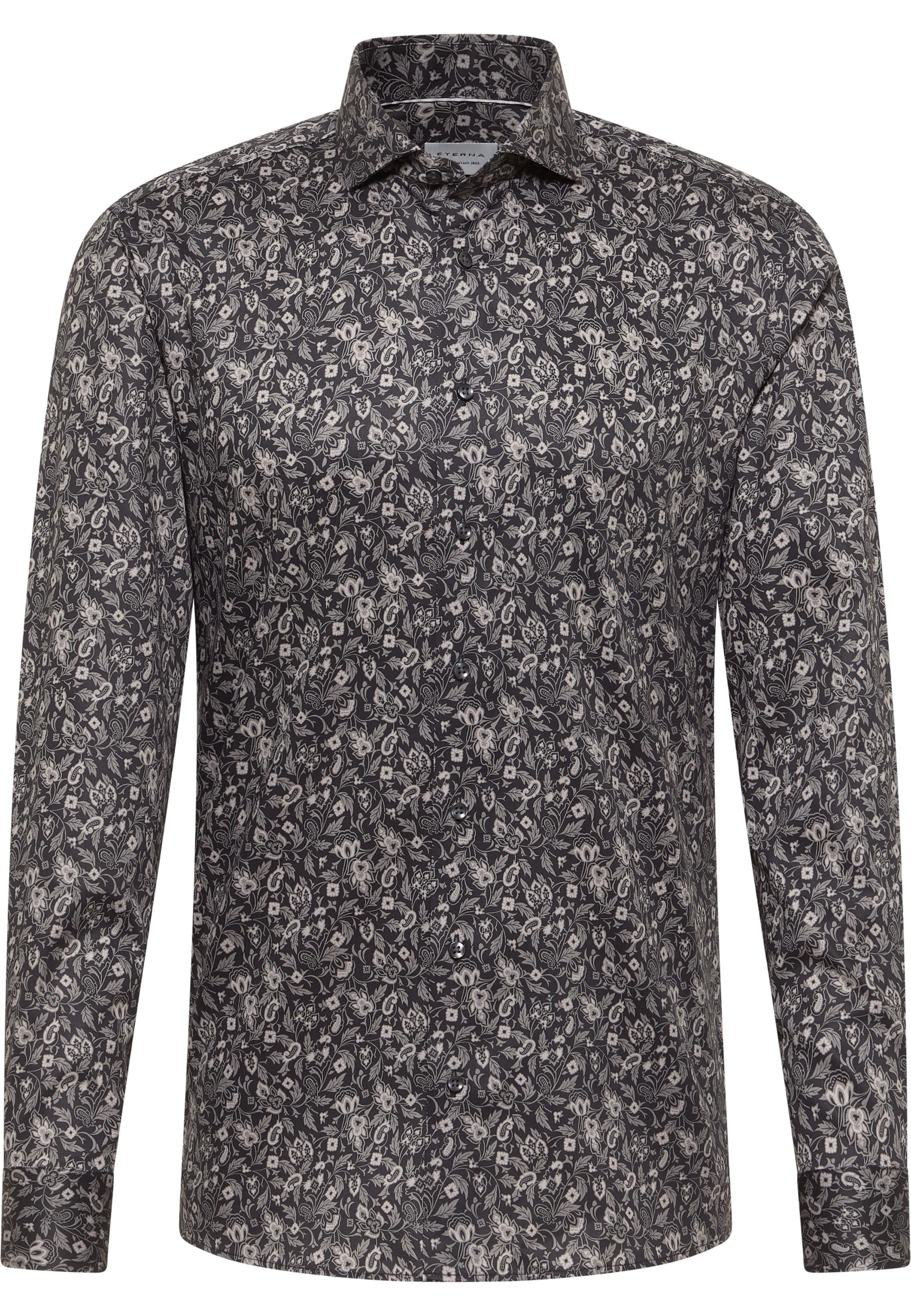 ETERNA Button Up Shirt in Grey: front