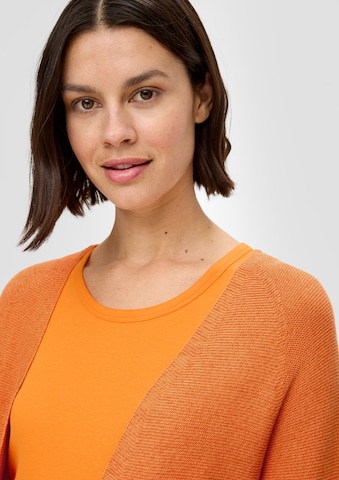 s.Oliver Knit Cardigan in Orange