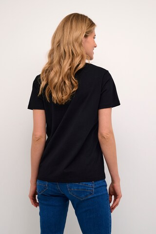 melns Cream T-Krekls 'Norma'