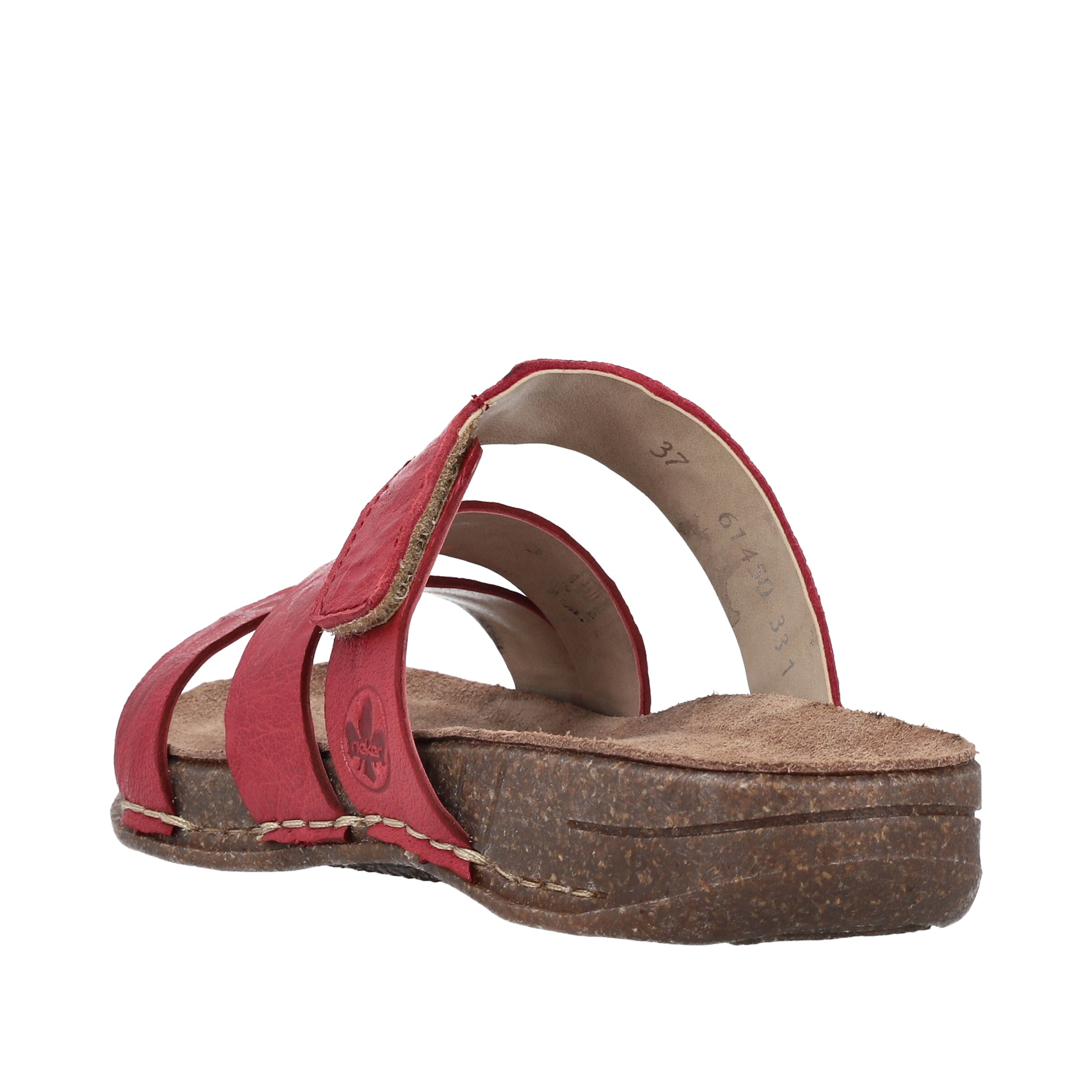 Mule Rieker en rouge