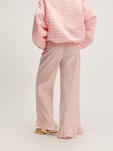 Loosefit Pantalon Tatiana Zidekova en jaune