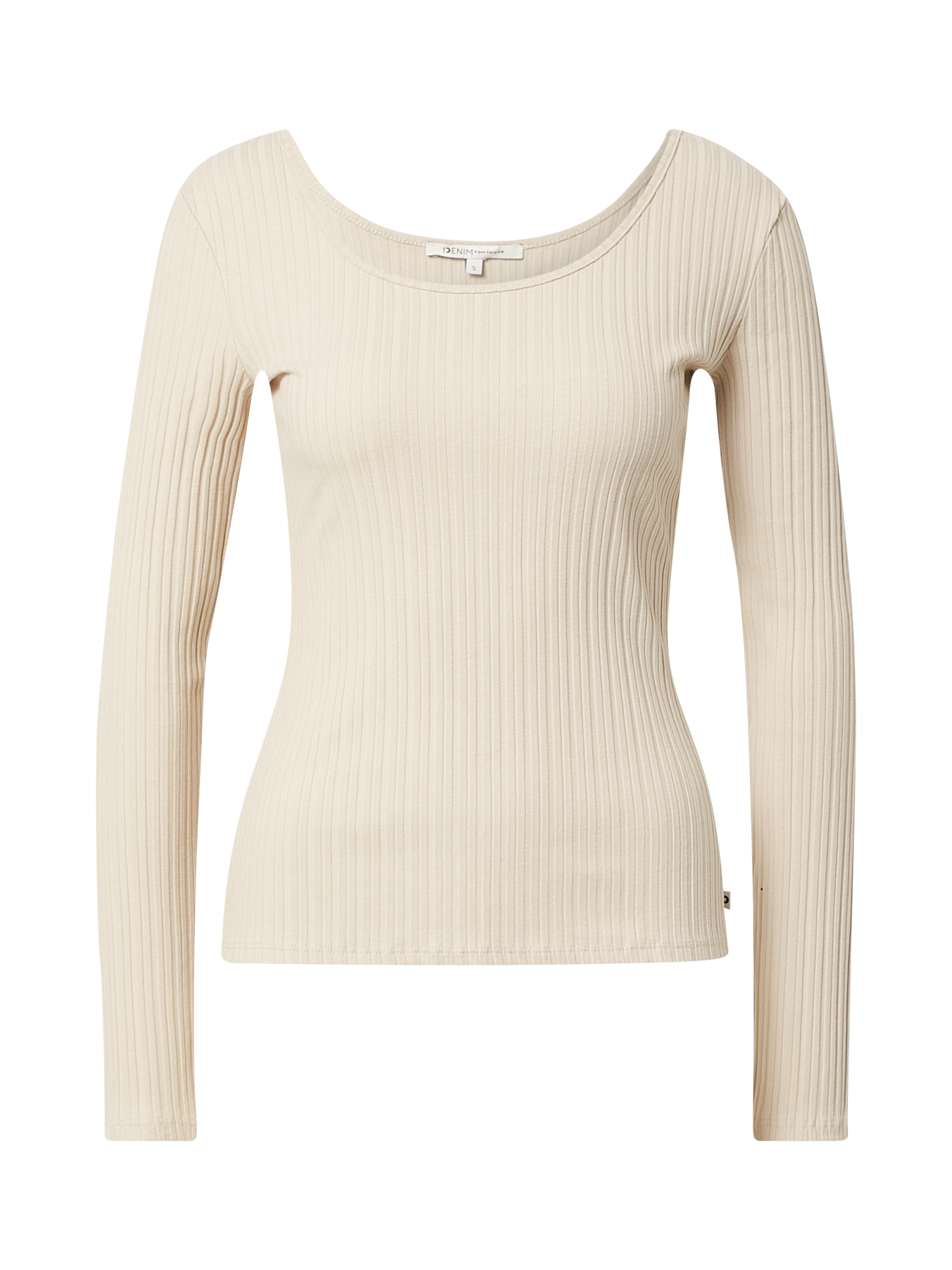 Abbigliamento Donna TOM TAILOR DENIM Maglietta in Beige Abbigliamento Donna TOM TAILOR DENIM Maglietta in Beige