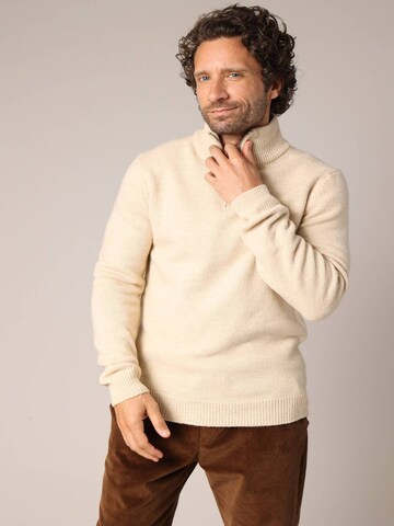 Pull-over 'Galileo' Deeluxe en beige : devant
