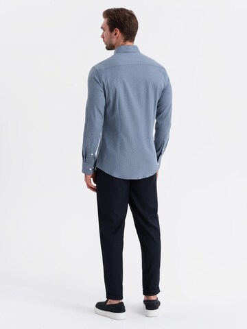 Ombre Regular fit Overhemd 'OM-SHCS-0174' in Blauw