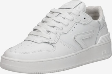 Baskets basses 'Smash L31' HUB en blanc : devant