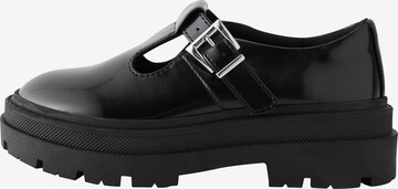 Next - Zapatos bajos en negro: frente