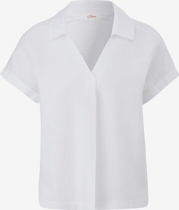 Camicia da donna di s.Oliver in bianco: frontale