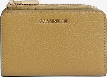 Portamonete 'COCCINELLE METALLIC 26 95' di Coccinelle in giallo: frontale