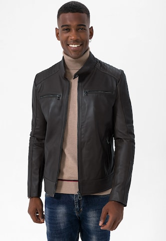 Jimmy Sanders Jacke in Braun: predná strana