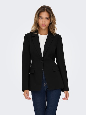 Blazer 'ONLRAVEN' ONLY en noir : devant