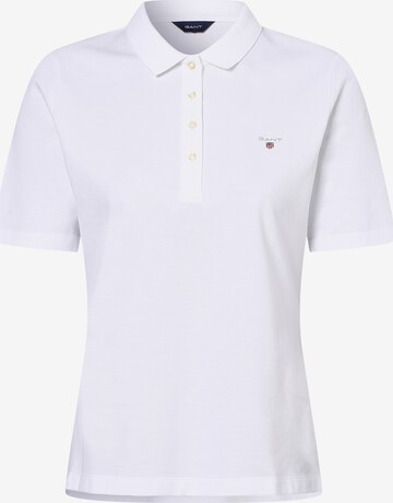 GANT Shirt in Wit: voorkant