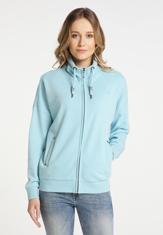 Schmuddelwedda Winter Jacket in Blue: front