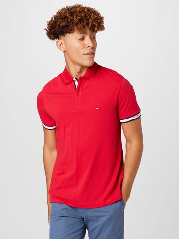 TOMMY HILFIGER Poloshirt in Rot: predná strana