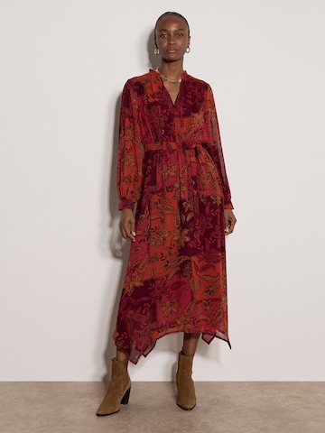 Apricot Jurk ' ' in Rood: voorkant
