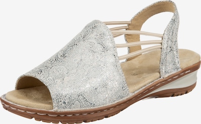 ARA Sandale 'Hawaii' in silber, Produktansicht