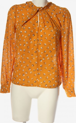 Louche Langarm-Bluse in XS in Orange: front