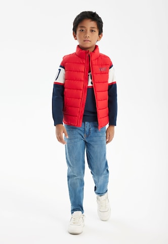 Gilet MINOTI en rouge : devant