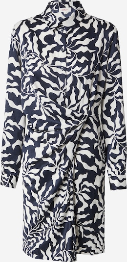 s.Oliver Robe-chemise en bleu marine / blanc, Vue avec produit