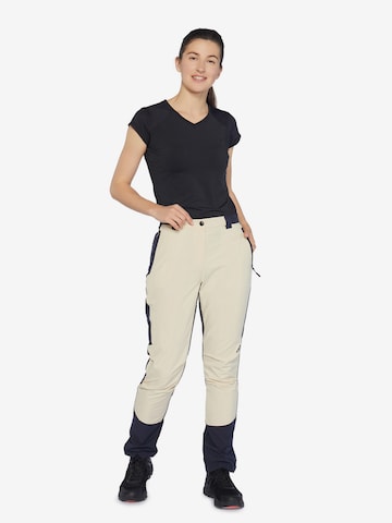 regular Pantaloni per outdoor 'Highwaist' di Rukka in beige