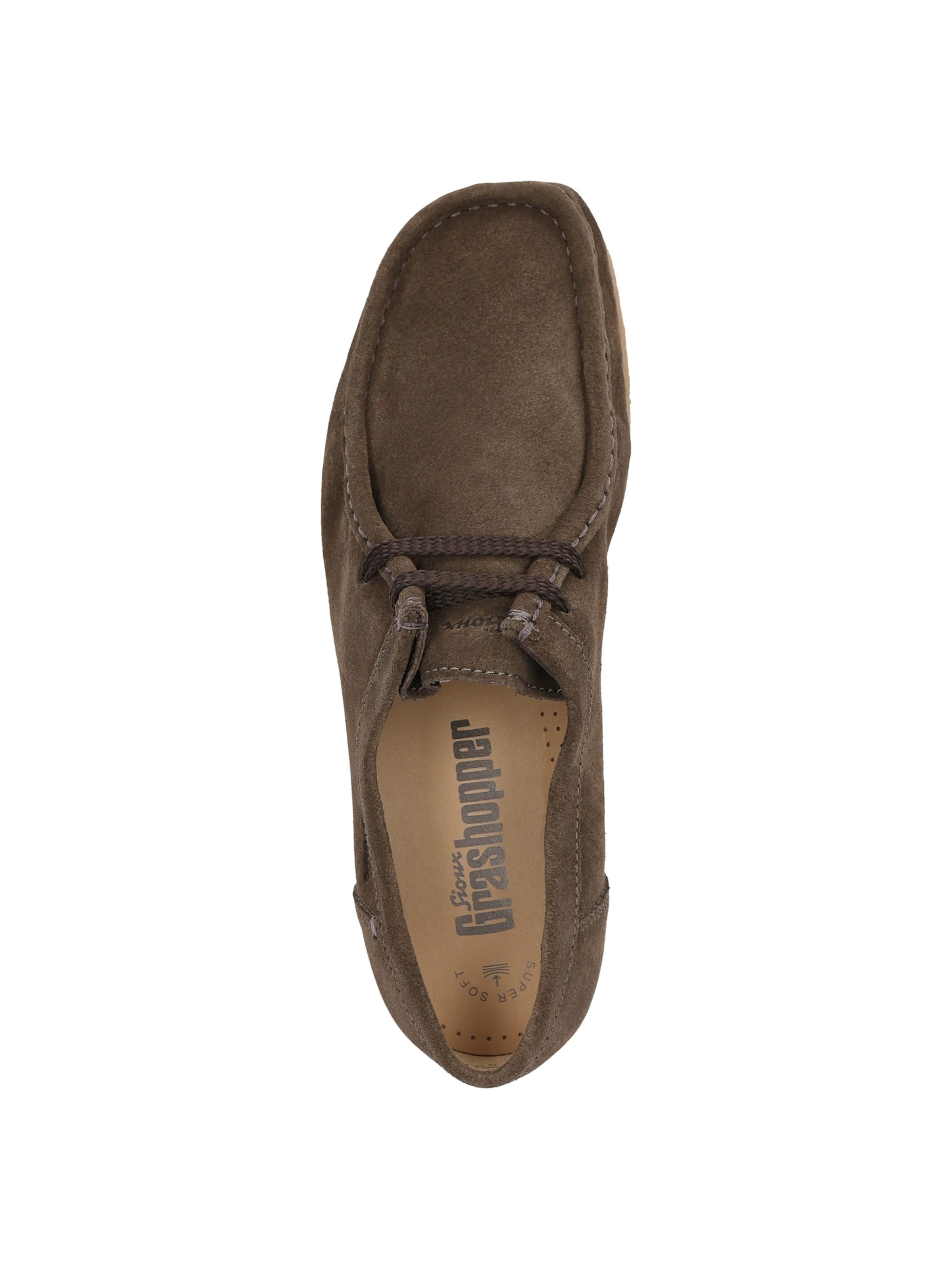 SIOUX Schnürschuh ' Grashopper-H-011 ' in Braun