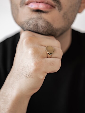 Anello 'Signet' di Hey Happiness in oro