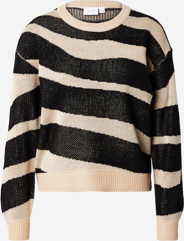 VILA Sweater 'AVA' in Beige: front