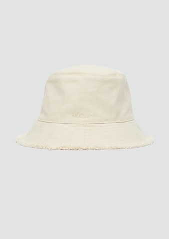 s.Oliver Hat in Beige: front