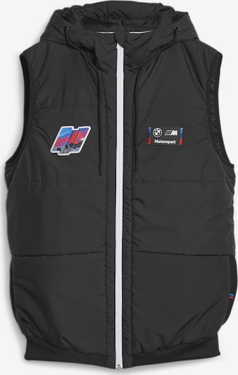 PUMA Gilet de sport en bleu / rouge / noir / blanc, Vue avec produit