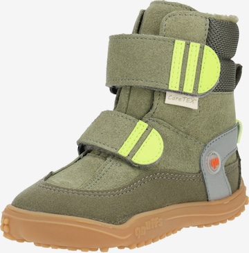 Bottes Qnuffs en vert : devant