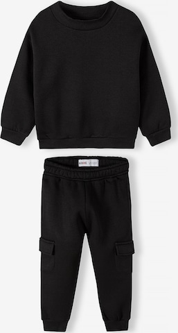 MINOTI Sweatsuit in Black: front