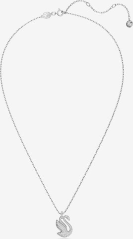 Swarovski Halsband i silver: framsida
