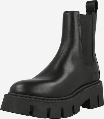 Copenhagen Chelsea boots in Black: front