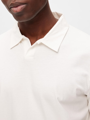 SELECTED HOMME - Camiseta 'Hector' en blanco