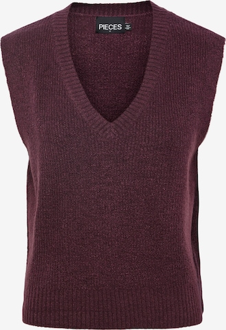 PIECES Sweater 'JENNIFER' in Purple: front